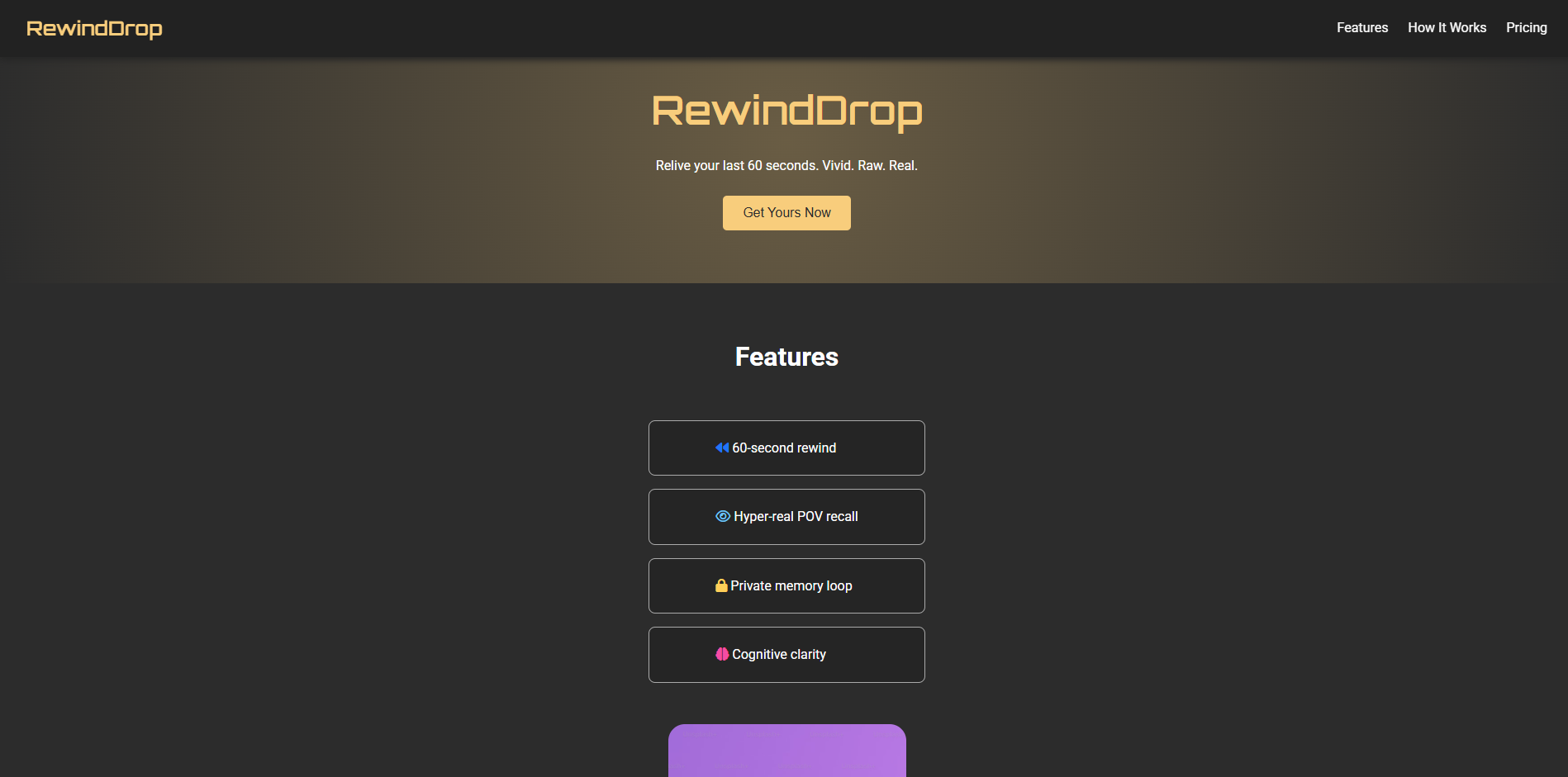 Product Landing Page